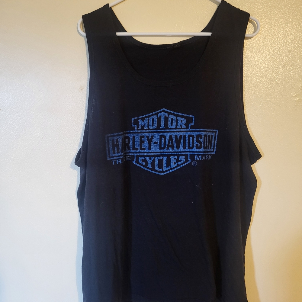 Harley-Davidson Black Tank Top